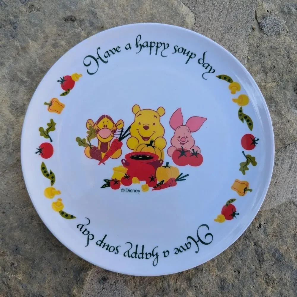 vintage Disney Winnie the pooh soup plate tigger piglet for kids